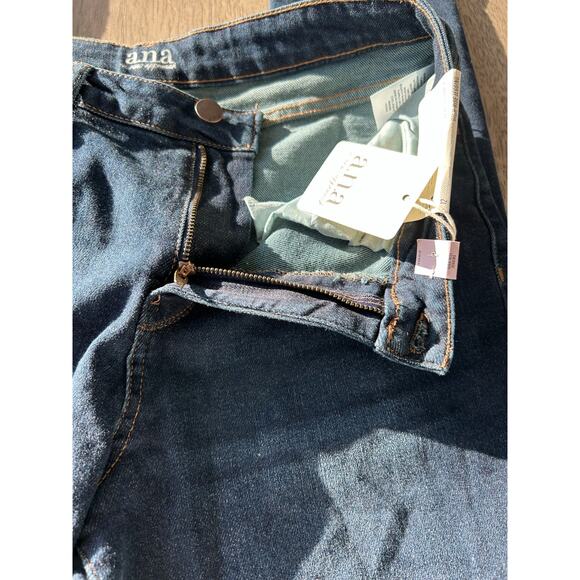 A.N.A dark Wash High Rise Jeggings - 12 - Picture 4 of 7